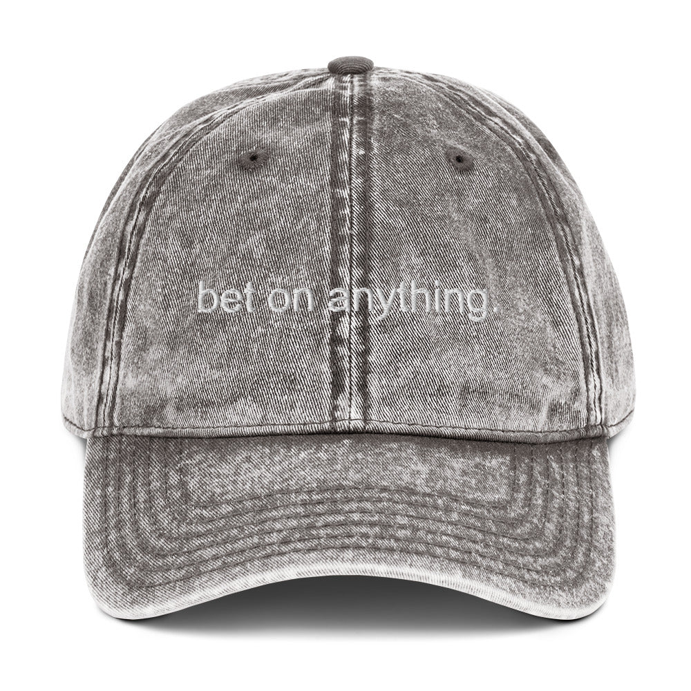 bet on anything.