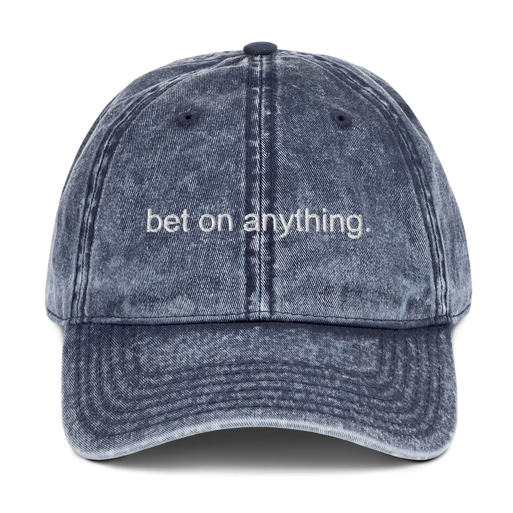 bet on anything.
