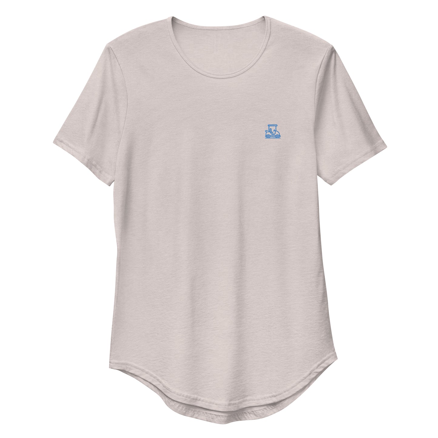 Golf Cart Curved Hem T-Shirt